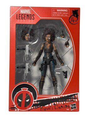 Hasbro Marvel Legends Series Domino 6 Inches